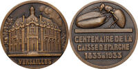 FRANCE Medal 100th Anniversary of the Savings Bank of Versailles, Delannoy -