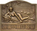 FRANCE Plaque MILLÉNAIRE DE LA NORMANDIE, Merot -