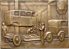BELGIUM Plaque Société Belge des Automobiles Citroën Bruxelles -