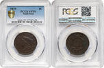 USA 1 Cent Coronet Head Cent, Small date -