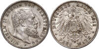 GERMANY (WÜRTTEMBERG) 3 Mark William II -