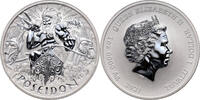 TUVALU 1 Dollar Elizabeth II, Poseidon -