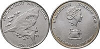 TOKELAU 5 Dollars Elizabeth II, Mokoha-Great White Shark -