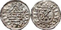 GERMANY (BAYERN) Denar Henryk II, Regensburg, mintmaster ECCI -