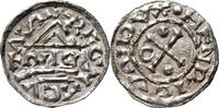 GERMANY (BAYERN) Denar Heinrich II der Zänker, Regensburg, mintmaster SIC -