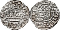 GERMANY (BAYERN) Denar Heinrich II der Zänker, Regensburg, mintmaster ARPO -