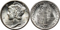 USA 1 Dime Mercury Dime, Denver -