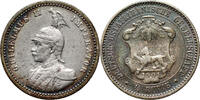 GERMAN EAST AFRICA ¼ Rupie Wilhelm II, Berlin -