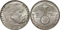 GERMANY 2 Reichsmark Paul von Hindenburg -