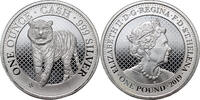 SAINT HELENA 1 Pound Elizabeth II, Tiger -