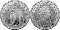 SAINT HELENA 1 Pound Elizabeth II, Tiger -