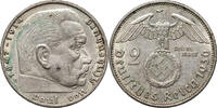 GERMANY, Third Reich 2 Reichsmark Paul von Hindenburg -