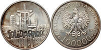 POLAND 100000 Zlotys Solidarity, Type A -