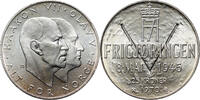 NORWAY 25 Kroner Olav V, 25th Anniversary of Norway's Liberation -