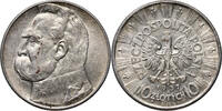 POLAND 10 Zlotys Józef Piłsudski -