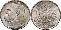 POLAND 10 Zlotys Józef Piłsudski -