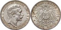 GERMANY (PRUSSIA) 3 Mark Wilhelm II -