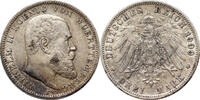 GERMANY (WÜRTTEMBERG) 3 Mark Wilhelm II -
