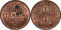 GERMANY (PRUSSIA) 1 Pfenning Wilhelm I -