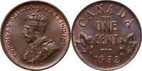 CANADA 1 Cent George V -