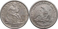 UNITED STATES 1/2 Dollar Seated Liberty Half Dollar, New Orleans -