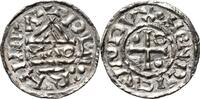 GERMANY (BAYERN) Denar Heinrich II der Zänker, Regensburg, mintmaster MAO -
