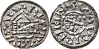 GERMANY (BAYERN) Denar Heinrich II der Zänker, Regensburg, mintmaster ELLN -