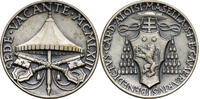VATICAN Silver medal from 1963 Sede Vacante -