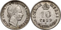 AUSTRIA 10 Kreuzers Francis Joseph I, Venice -