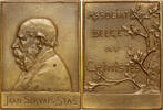 BELGIUM Plaque Jean Servais Stas -