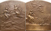FRANCE Plaque Franco-British Exhibition in London, Pillet -