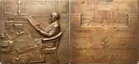 BELGIUM Plaque Ghent, World Exhibition, Armand Hubert, Godefroid Devreese -