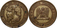FRANCE Satirical Token Napoleon III, Defeat of Sedan -