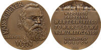 POLAND Medal from 1965 1000 Years of Polish Coin, 120th anniversary of the Warsaw Numismatic Society -