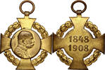 AUSTRIA Jubilee Cross 1848-1908 Franz Joseph I -