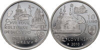 SLOVAKIA 10 Euro Wooden Churches -