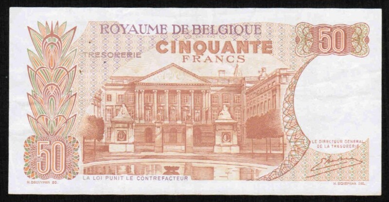 Belgique 1966 – 50 Francs Pick N°139 Signature 20 – Billet De Collection (Usagé) – Plus En Circulation