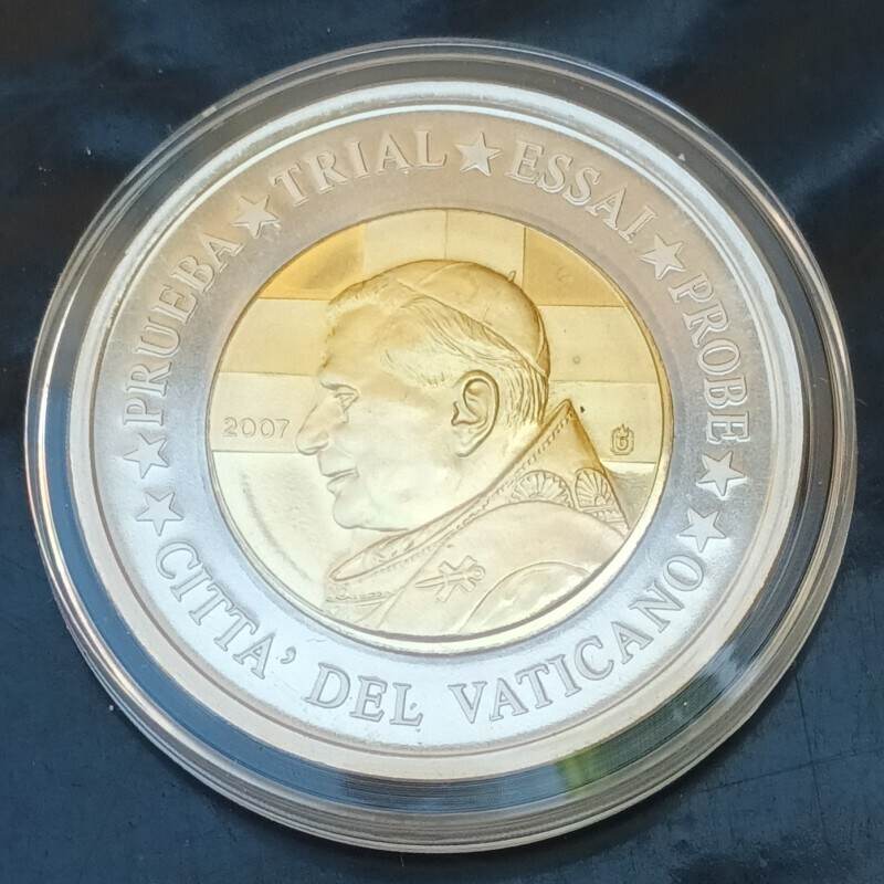 VATICAN - 2 EURO 2007 - BENEDICT XVI - PROTOTYPE XF/UNC | MA-Shops