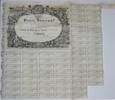 France 500 Francs 75 - PARIS 1896 - SOCIETE ANONYME DU PETIT JOURNAL - ACTION DE 500 FRANCS -