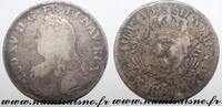 France Écu FRANCE - Gad 321 - LOUIS XV - ECU WITH OLIVE BRANCHES 1738 9 - Rennes -