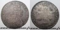 France Écu FRANCE - Gad 216 - LOUIS XIV - ECU AUX 8 L 1692 K - Bordeaux - REFORMED PLANCHET -