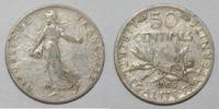 France 50 Centimes FRANCE - KM 854 - 50 CENTIMES 1906 - TYPE SEMEUSE -