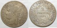 France 2 Francs FRANCE - KM 817 - 2 FRANCS 1871 - small A - Paris - TYP CERES -