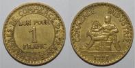 France 1 Franc FRANCE - KM 876 - 1 FRANC 1927 - TYP Chamber of Commerce -