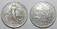 France 2 Francs FRANCE - KM 845 - 2 FRANCS 1910 - TYP SÄMANN -