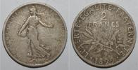 France 2 Francs FRANCE - KM 845 - 2 FRANCS 1899 - TYPE SOWER -
