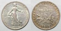 France 2 Francs FRANCE - KM 845 - 2 FRANCS 1909 - TYPE SOWER -