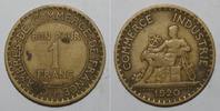 France 1 Franc FRANCE - KM 876 - 1 FRANC 1920 - TYPE CHAMBER OF COMMERCE -