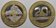 France 20 Francs FRANCE - KM 1008 - 20 FRANCS 1993 - TYPE MONT SAINT MICHEL - Smooth edge -
