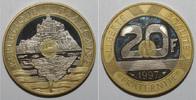 France 20 Francs GADOURY 871a - 20 FRANCS 1997 TYPE MONT SAINT MICHEL TRANCHE LISSE - BE -